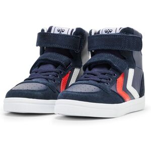 hummel Sneaker »SLIMMER STADIL LEATHER HIGH JR« dunkelblau  31