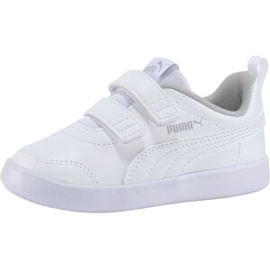 Sneaker »COURTFLEX V2 V INF«, mit Klettverschluss für Kleinkinder Puma White-Gray Violet  22