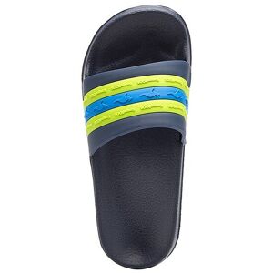 KangaROOS Badesandale »K-Slide Stripe« navy-lime  29