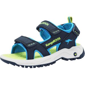 KangaROOS Sandale »K-AS Ture«, mit Klettverschluss dk navy/lime  34