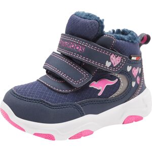 KangaROOS Winterstiefel »KS-Freezer V Roostex«, wasserdicht mit Klettverschluss navy-pink  29