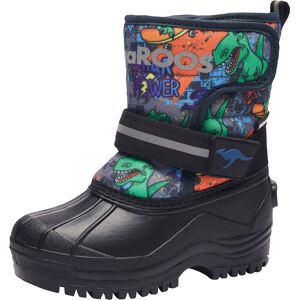 KangaROOS Winterstiefel »K-Shell II«, mit Klettverschluss navy-schwarz-Dinos  30