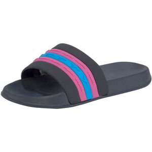 KangaROOS Badesandale »K-Slide Stripe« navy-pink  30