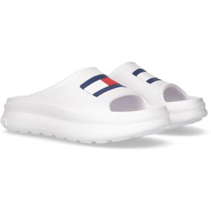 Tommy Hilfiger Badepantolette »FOAM SLIDE«, Sommerschuh, Schlappen,... weiss Größe 36/37