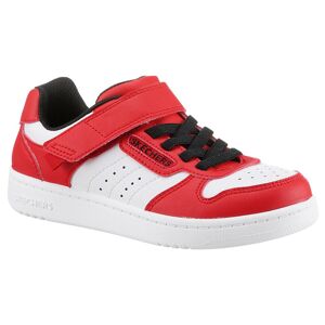 Skechers Kids Slip-On Sneaker »QUICK STREET«, mit praktischem Gummiband,... rot-weiss Größe 35