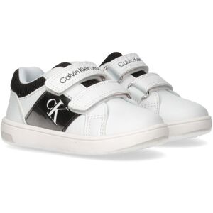 Calvin Klein Jeans Sneaker »LOW CUT VELCRO SNEAKER«, mit weicher Textilzunge,... weiss-schwarz Größe 29