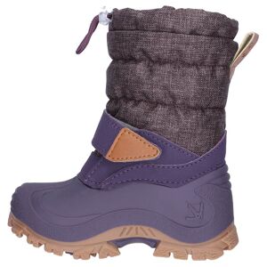 Lurchi Winterstiefel »Snowboots Finn«, mit Schurwolle lila-gemustert Größe 35