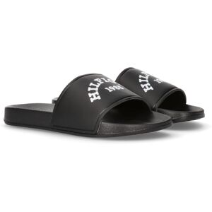 Tommy Hilfiger Badepantolette »LOGO POOL SLIDE«, Sommerschuh, Badeschuh,... schwarz Größe 34