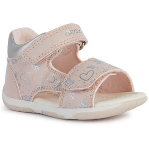 Geox Lauflernschuh »B SANDAL TAPUZ GIRL«, Sandale, Klettschuh, Babyschuh mit... rosé-silberfarben Größe 25