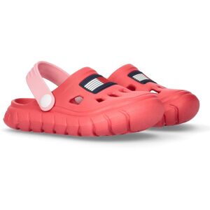 Tommy Hilfiger Badeschuh »FLAG COMFY SANDAL FUCHSIA/PINK«, mit schwenkbarem... fuchsia-rosa Größe 34/35