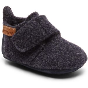 Bisgaard Hausschuh »Bisgaard Baby Wool«, Wagenschuh, Babyschuh, Schlupfschuh... nachtblau Größe 22