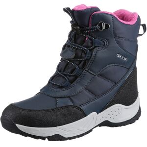 Geox Winterstiefel »J SENTIERO GIRL B AB«, Schnürstiefel, Snowboots mit... navy-fuchsia Größe 32