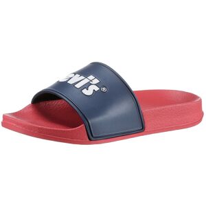 Levi's® Kids Badepantolette »Levi´s POOL«, Sommerschuh, Badeschuh, Poolslides... rot-navy Größe 34