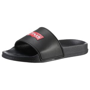 Levi's® Kids Badepantolette »Levi´s POOL«, Sommerschuh, Badeschuh, Poolslides... schwarz Größe 28