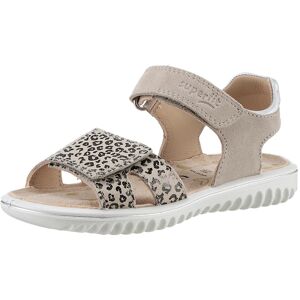 Superfit Sandale »SPARKLE WMS: mittel«, Sommerschuh, Klettschuh, Sandalette,... beige kombiniert Größe 32