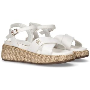 Tommy Hilfiger Keilsandalette »PLATFORM SANDAL«, Sommerschuh, Sandale,... weiss Größe 37