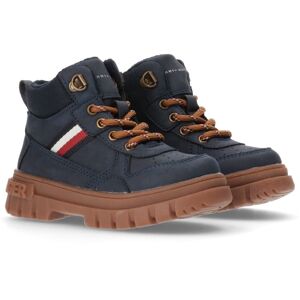 Tommy Hilfiger Schnürboots »LACE-UP BOOTIE« dunkelblau Größe 21