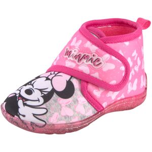 Disney Hausschuh »Minnie«, mit Klettverschluss pink Größe 28