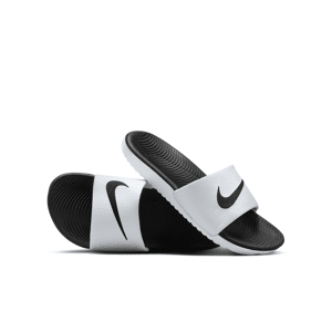 Nike KawaSlides für jüngere/ältere Kinder - Weiß - 33.5
