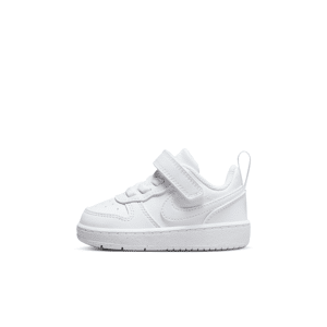 Nike Court Borough Low Recraft Schuh für Babys und Kleinkinder - Weiß - 23.5