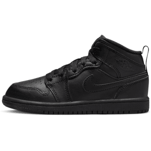 Jordan 1 MidSchuh für jüngere Kinder - Schwarz - 29.5