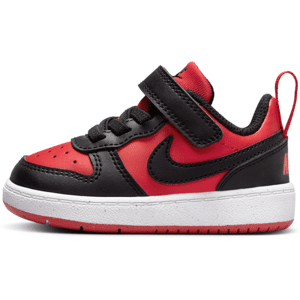 Nike Court Borough Low Recraft Schuh für Babys und Kleinkinder - Rot - 22