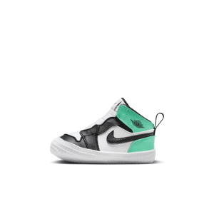 Jordan 1Crib Bootie für Babys - Weiß - 19.5