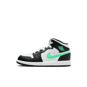 Jordan 1 MidSchuh für jüngere Kinder - Weiß - 34