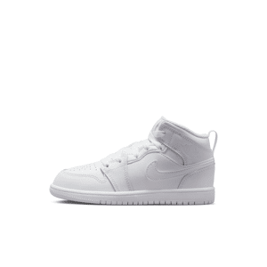 Jordan 1 MidSchuh für jüngere Kinder - Weiß - 31