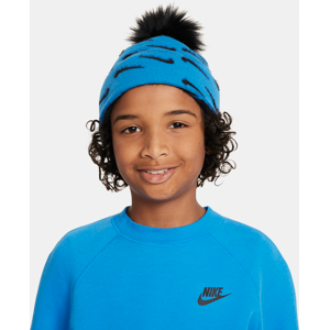 Nike PeakBeanie mit Bommel für Kinder - Blau - TAILLE UNIQUE