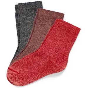 Tchibo - 3 Paar Kinder-Glitzersocken - Dunkelblau -Kinder - Gr.: 35-38 Polyester 1x 35-38 unisex