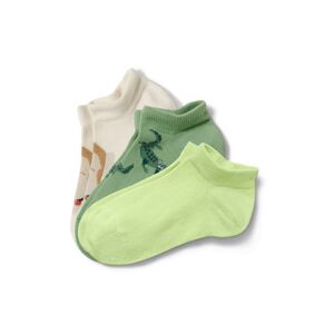 Tchibo - 3 Paar Kinder-Sneakersocken - Grün -Kinder - Gr.: 27-30 Baumwolle 1x 27-30 unisex
