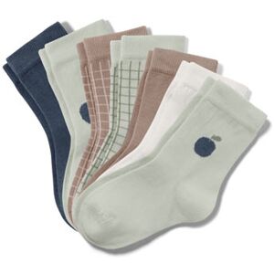 Tchibo - 7 Paar Kleinkind-Socken - Blau -Kinder - Gr.: 23-26 Baumwolle 1x 23-26 unisex