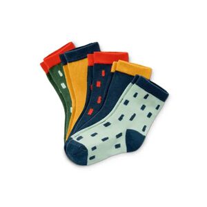Tchibo - 5 Paar Socken mit Bio-Baumwolle - Dunkelblau -Kinder - Gr.: 31-34 Baumwolle 1x 31-34 unisex