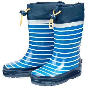 Tchibo - Kinder-Regenstiefel - Weiss/Gestreift -Kinder - Gr.: 22/23 Kunststoff  22/23 unisex