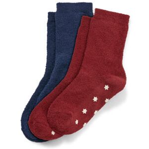 Tchibo - 2 Paar Kinder-Kuschelsocken - Bordeaux -Kinder - Gr.: 31-34 Polyester 1x 31-34 unisex