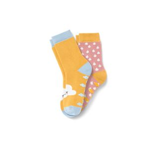 Tchibo - 2 Paar Kleinkind-Antirutsch-Socken - Hellblau -Kinder - Gr.: 35-38 Baumwolle 1x 35-38 unisex