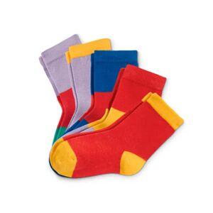 Tchibo - 5 Paar Socken - Mehrfarbig -Kinder - Gr.: 23-26 Baumwolle  23-26 unisex