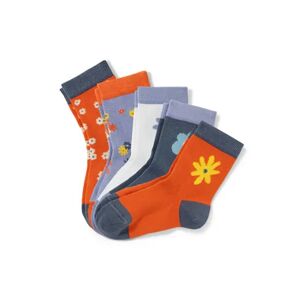 Tchibo - 5 Paar Kinder-Socken - Dunkelblau -Kinder - Gr.: 31-34 Baumwolle 1x 31-34 unisex