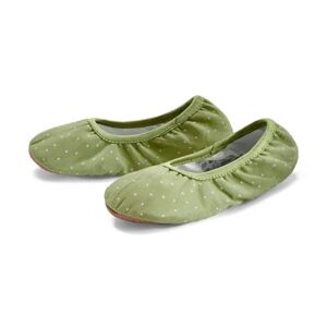 Tchibo - Kleinkinder-Gymnastikschuhe - Olivgrün -Kinder - 100% Baumwolle - Gr.: 25 Baumwolle  25 unisex