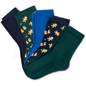 Tchibo - 5 Paar Socken - Dunkelblau -Kinder - Gr.: 27-30 Baumwolle 1x 27-30 unisex