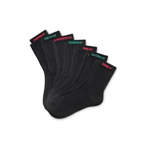 Tchibo - 7 Paar Socken aus Bio-Baumwolle - Dunkelblau -Kinder - Gr.: 35-38 Baumwolle 4x 35-38 unisex