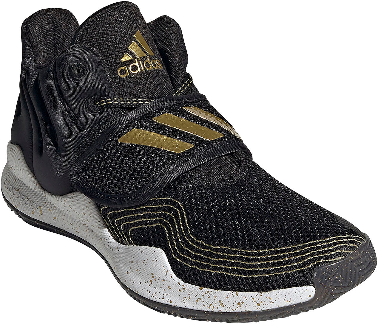 Adidas Performance Basketballschuh »DEEP THREAT PRIMEBLUE« schwarz  36 37 38,5 38 39 40