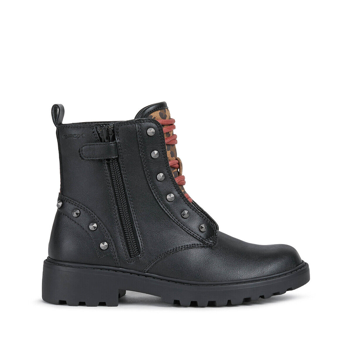 Geox Boots Casey, Reissverschluss SCHWARZ