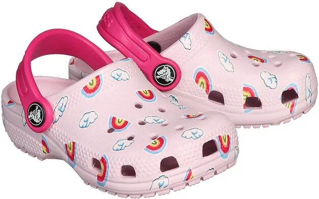 crocs™ Crocs Sandalen TODDLER RAINBOW in ballerina pink