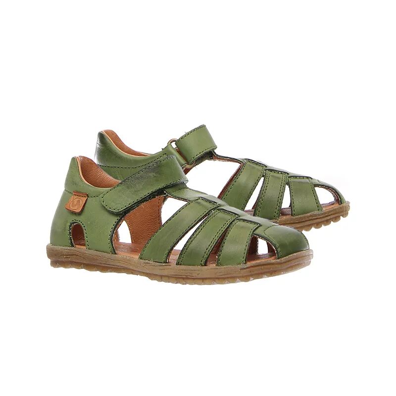 Naturino Leder-Sandalen SEE mit Zehenschutz in khaki