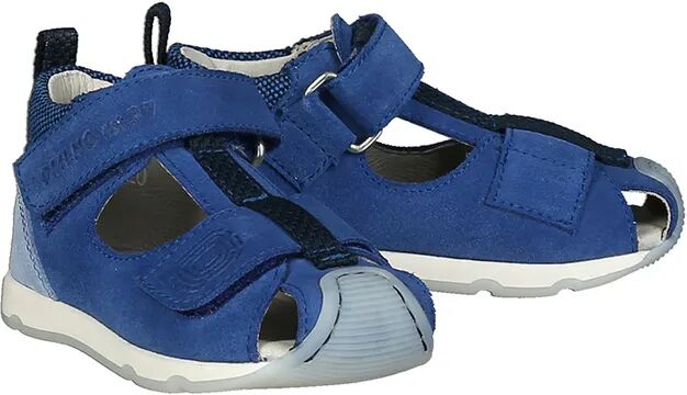 Däumling Leder-Sandalen ULLI mit Zehenschutz in blau