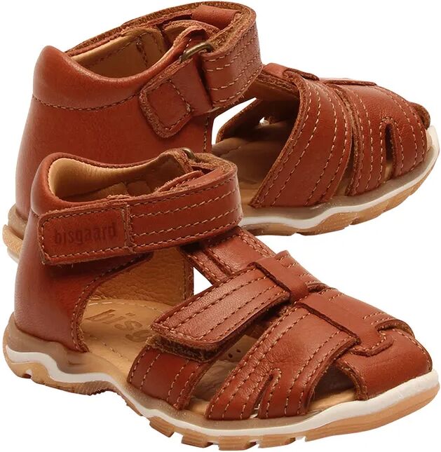 bisgaard Sandalen ANNI mit Zehenschutz in cognac