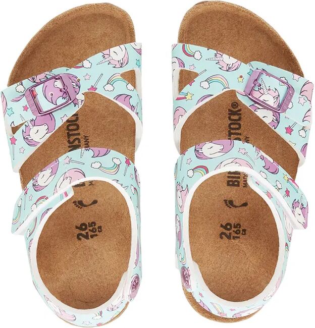 BIRKENSTOCK Sandalen COLORADO BFFD UNICORN SEAFOAM in hellblau