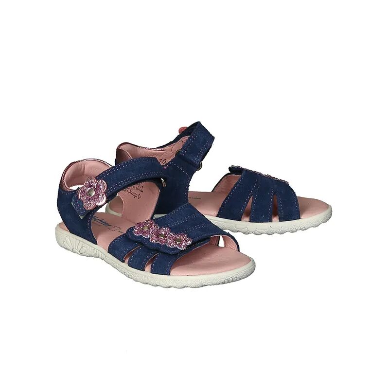 RICHTER Sandalen GLITTER METALLIC in navy/candy